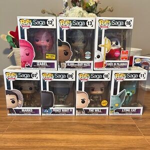 Saga Funko Pop Vinyl Figures Set